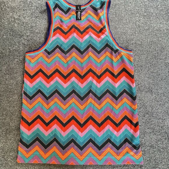 Nike Tank Top HOOPXFLY Basketball Jersey Mens Medium Dri-FIT CD0417 891 Med - Picture 8 of 10